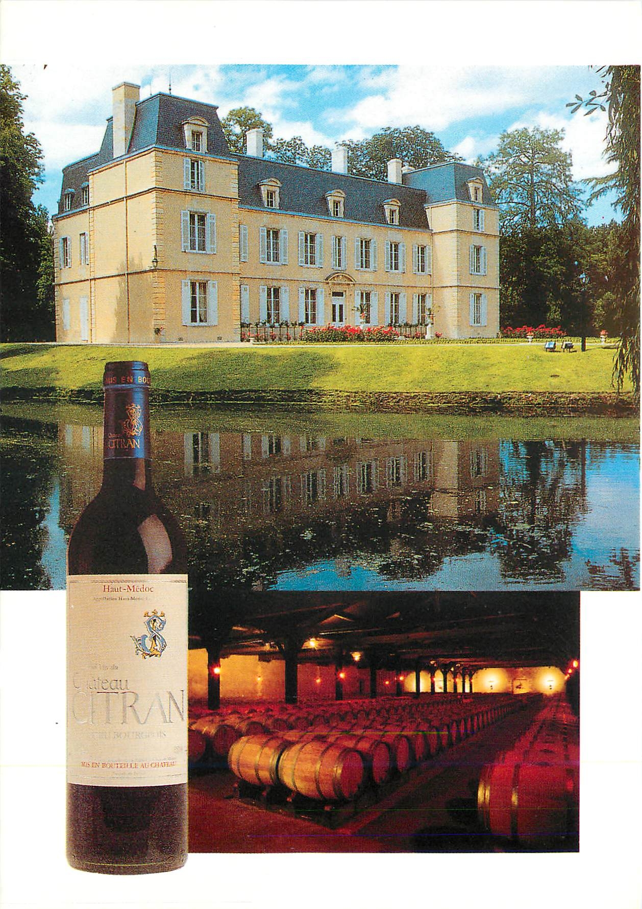 CPA Chateau Citran Haut Medoc Avensan Visite des Chais du Lundi au vendredi