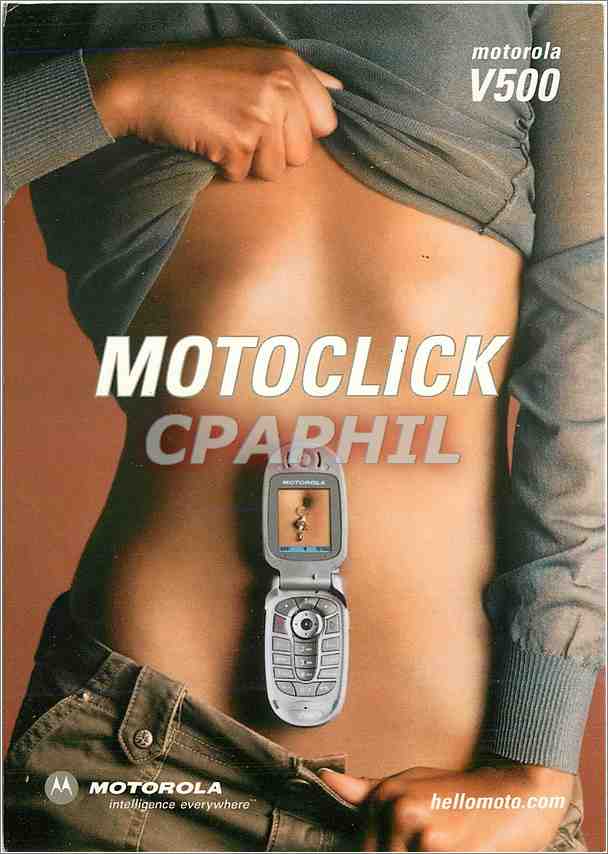 CPA Appareil photo integre Bluetooth Motorola