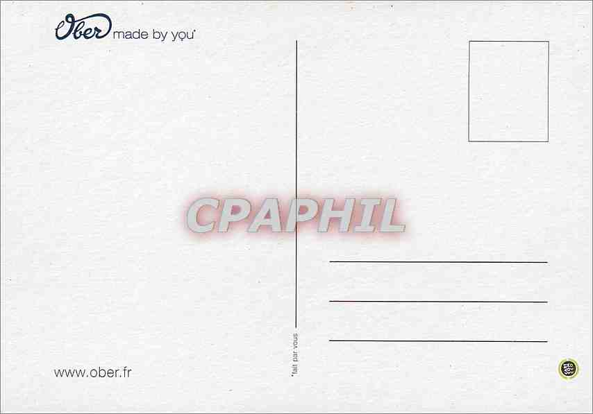 CPA Made by you Ober — Rückseite