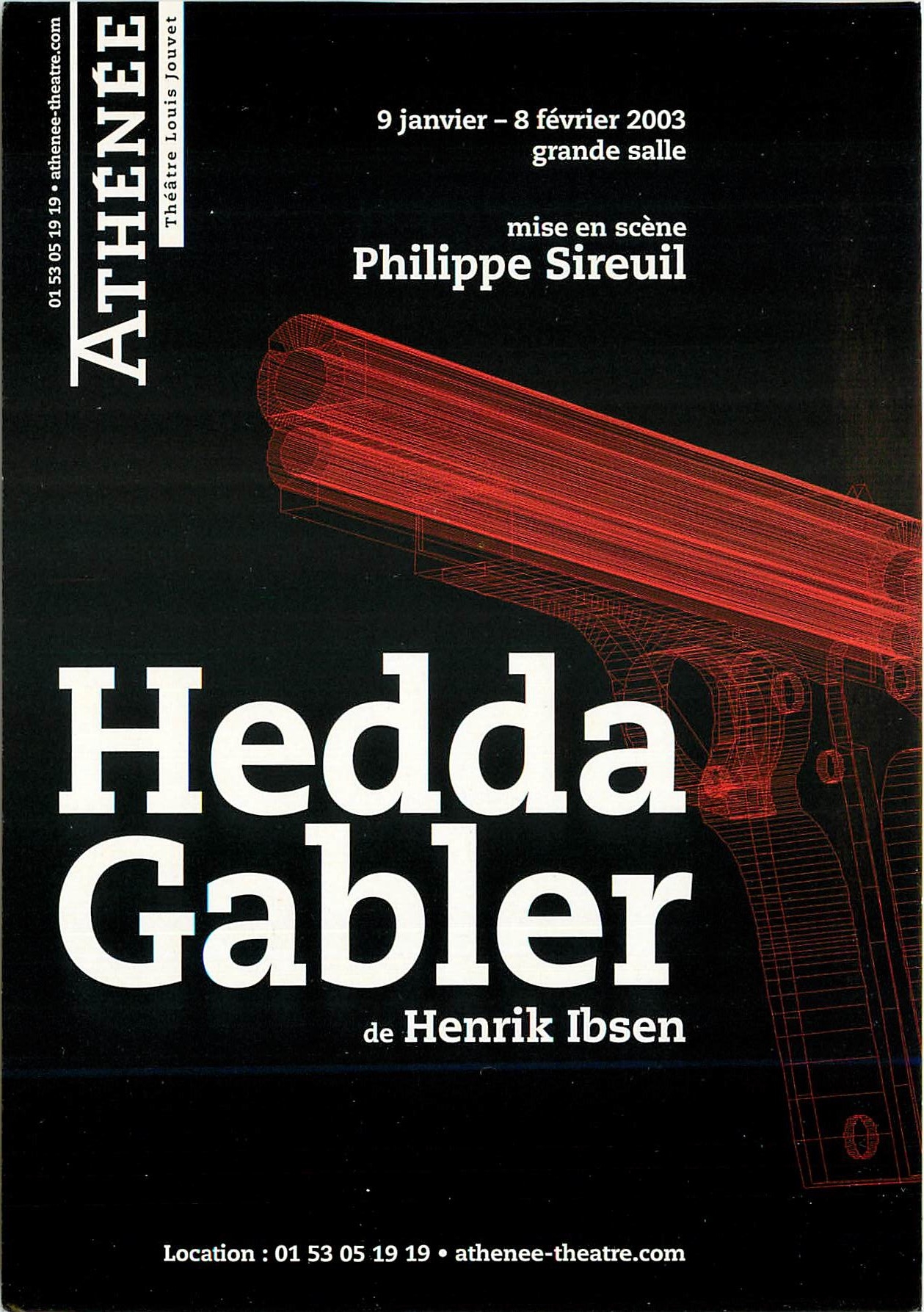 CPA Hedda Gabler Henrik Ibsen Athenee