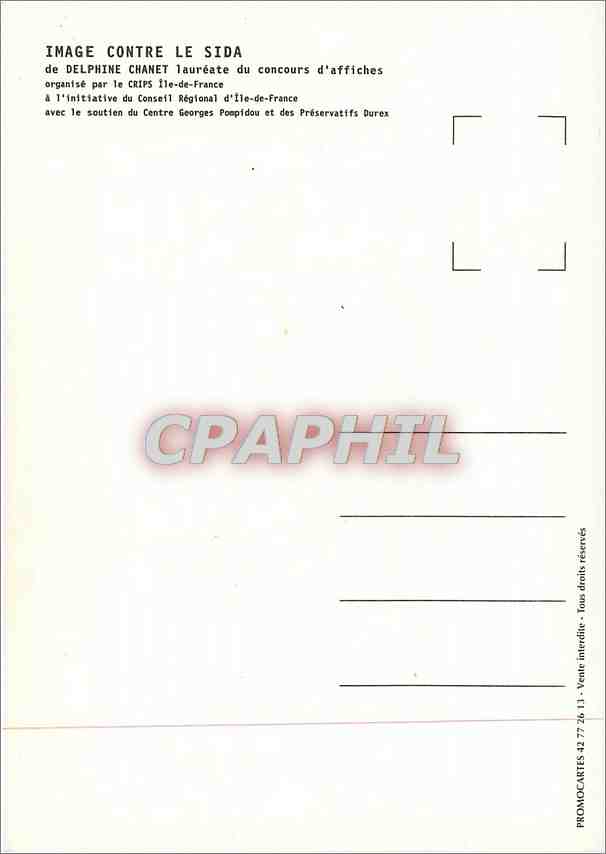 CPA Ils viennent de se rencontrer SIDA AIDS — Verso
