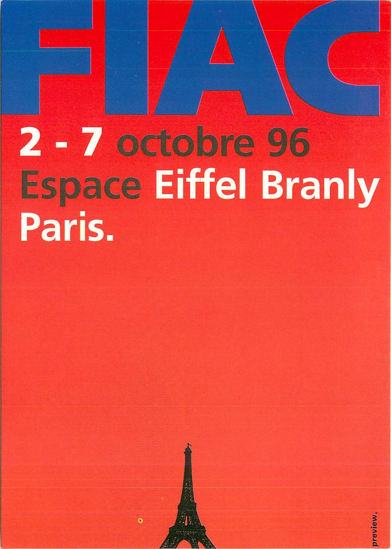 CPA 2 7 oct Espace Eiffel Branly Paris Tour Eiffel