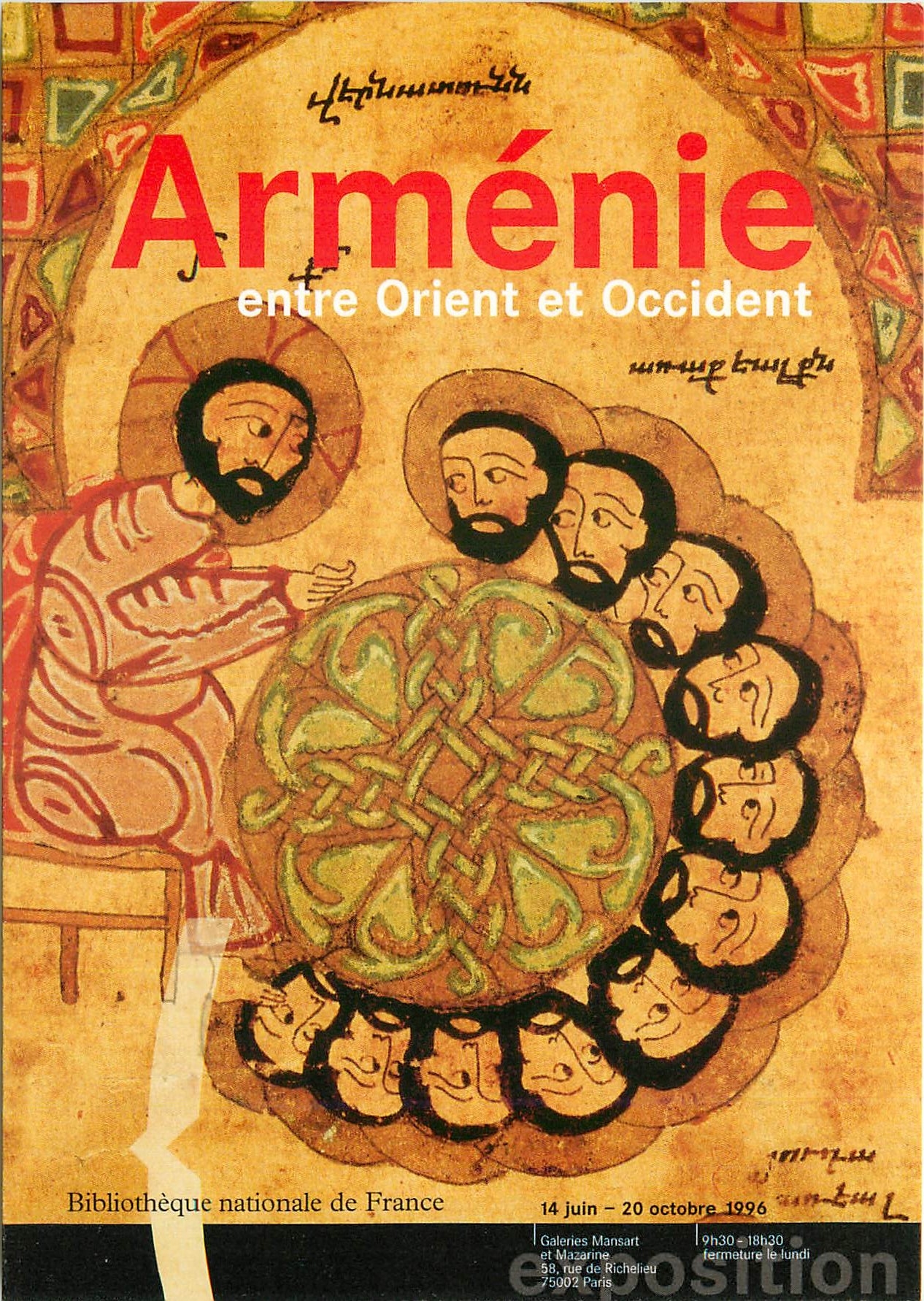 CPA Armenie entre Orient et Occident