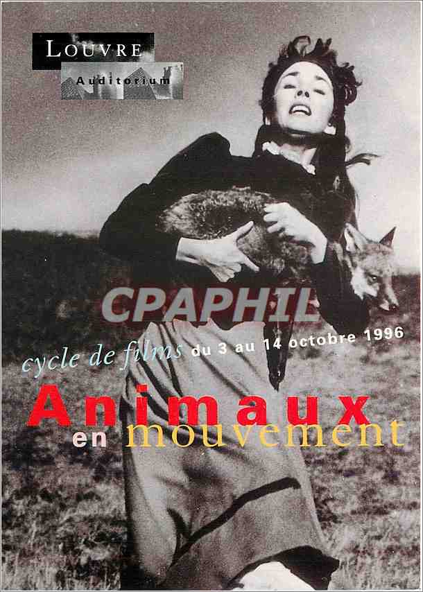 CPA Animaux en mouvement Louvre Renard 