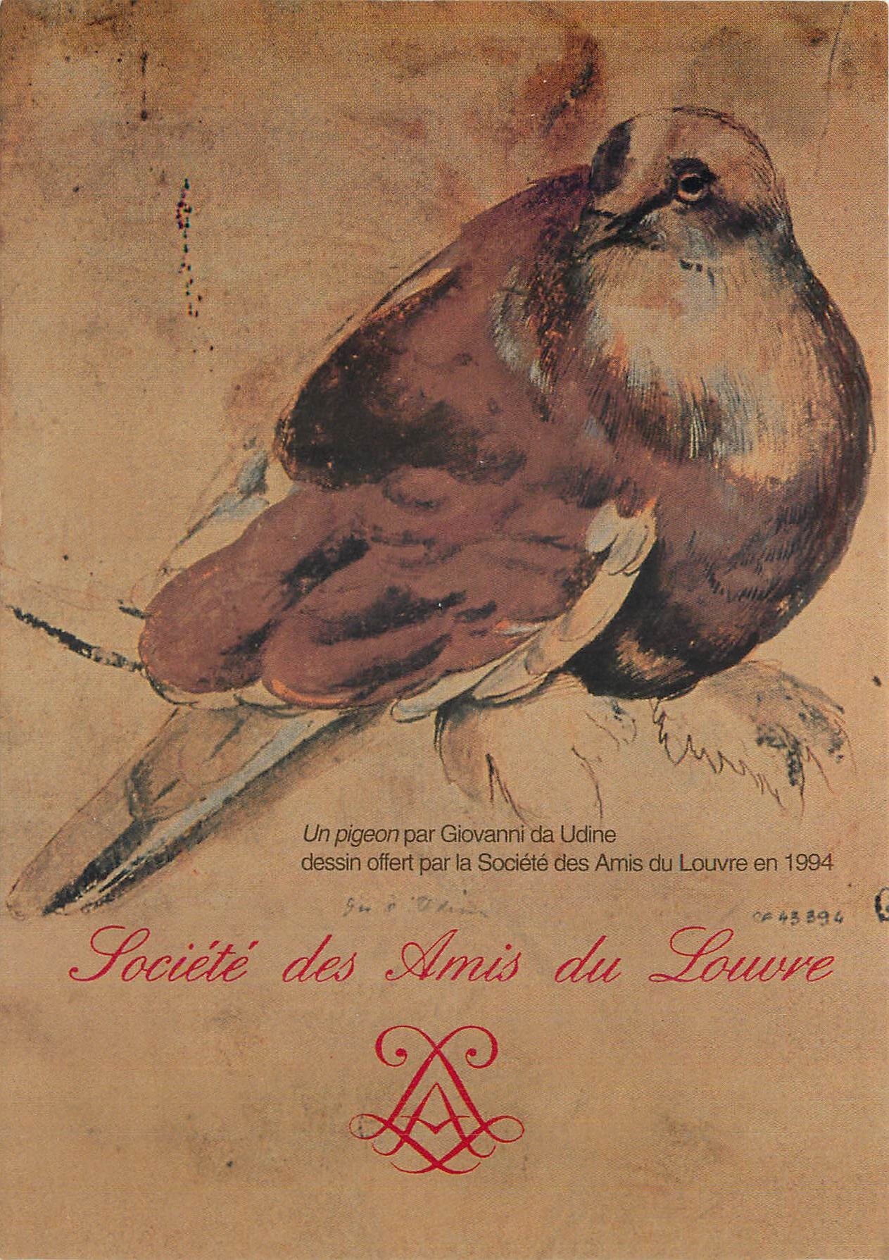 CPA Societe des Amis du Louvre Giovanni da Udine