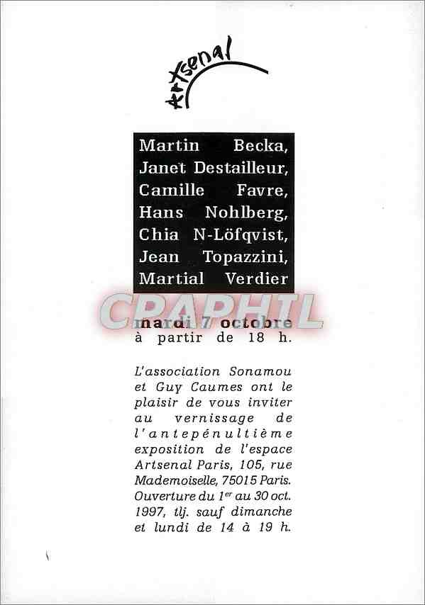 CPM Sapt fois photographie Contemporaine — Rückseite