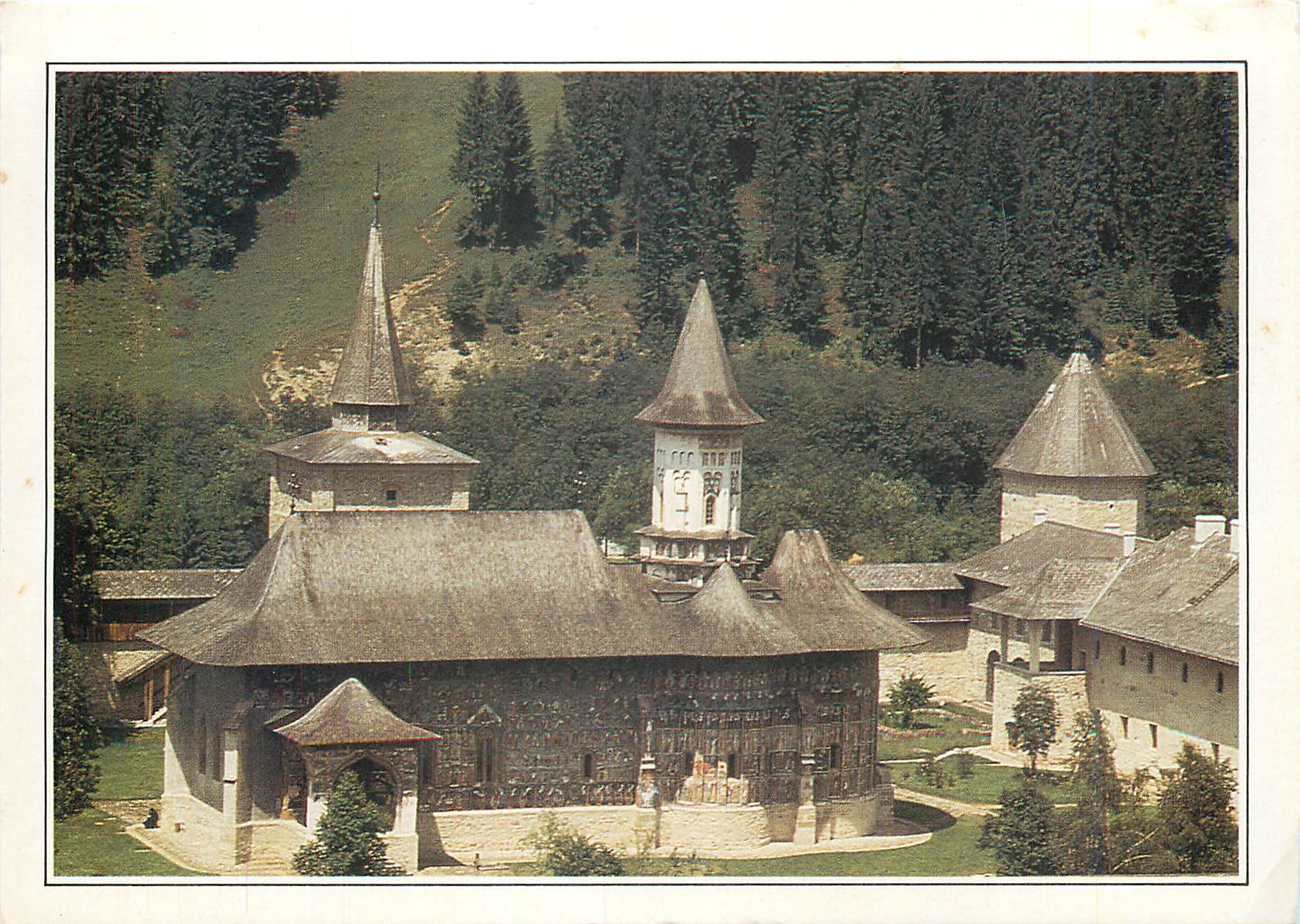 CPM Rumania Suceava le monastere de Sucevita