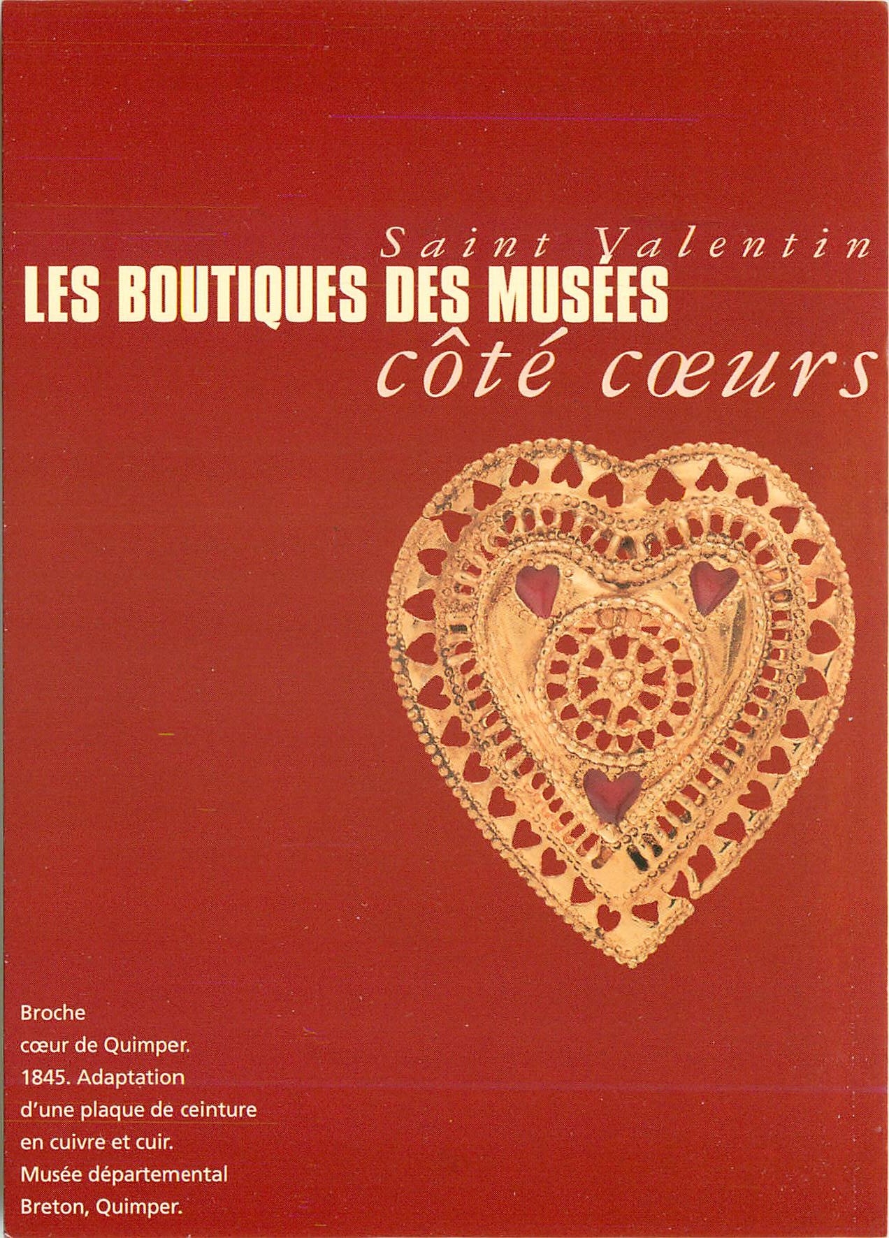 CPM Les Librairies et les Boutiques de la Reunion des Musees Nationaix a paris Saint Valentin