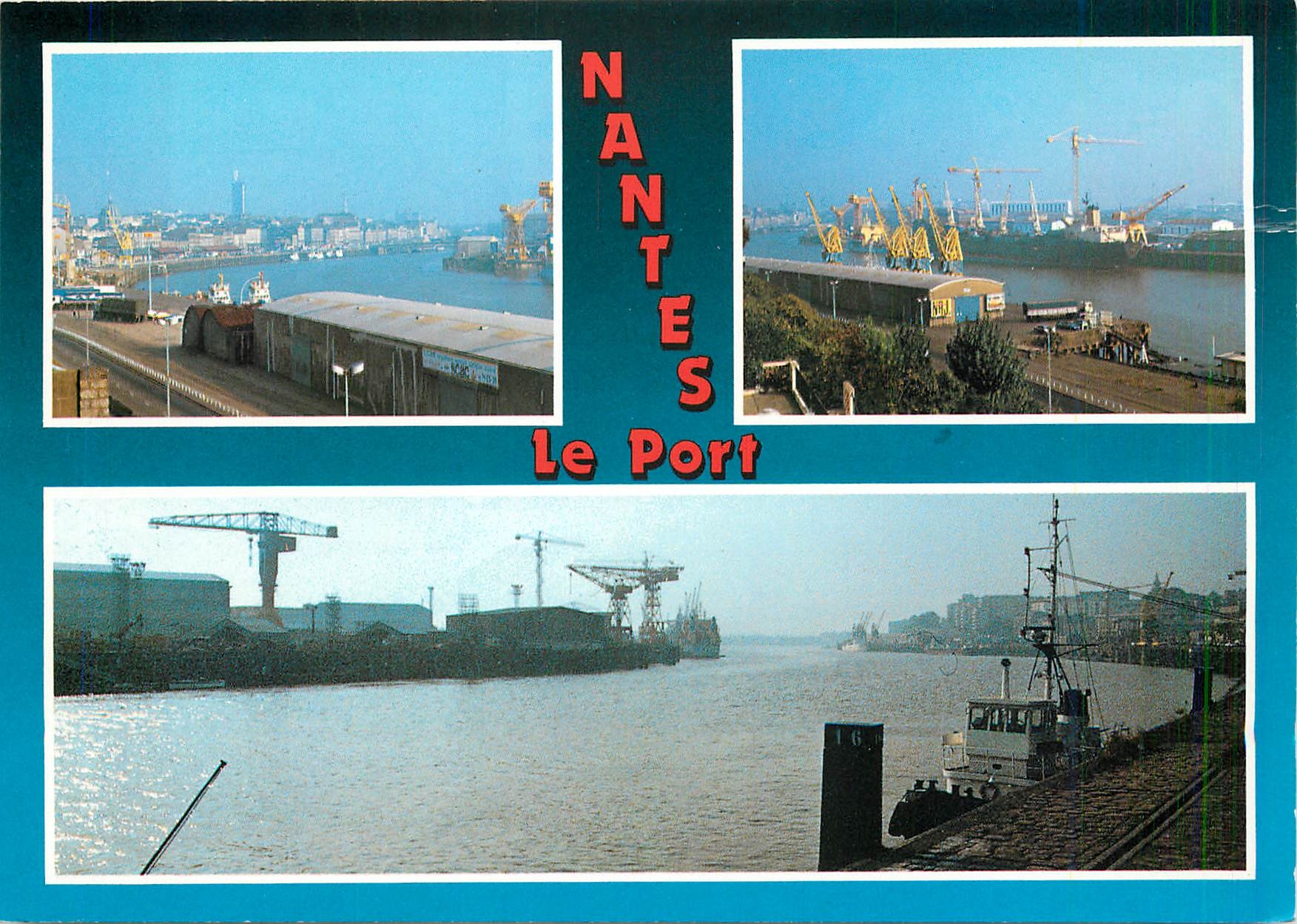 CPM Nantes (Loire Atalntique) Le port