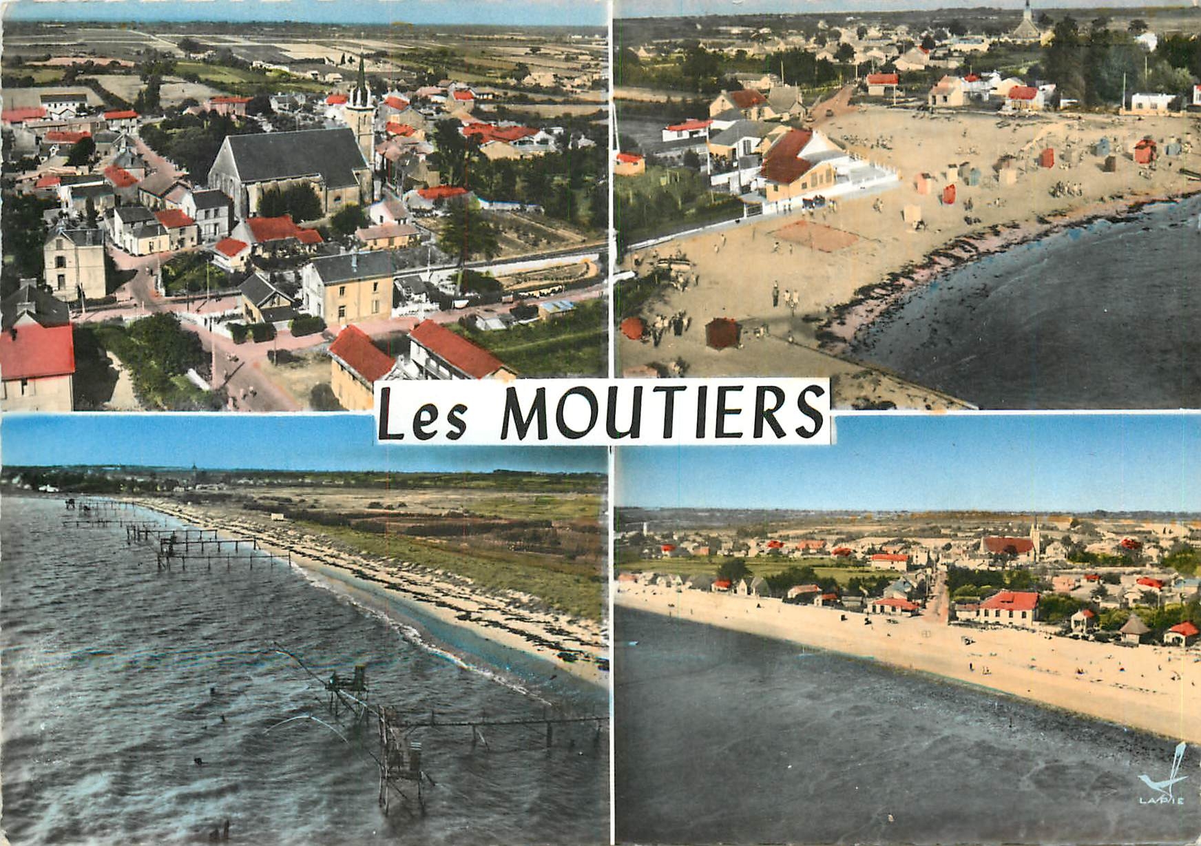CPM Les Moutiers (Loire Atalantique) Vue generale Le Pre Vincent