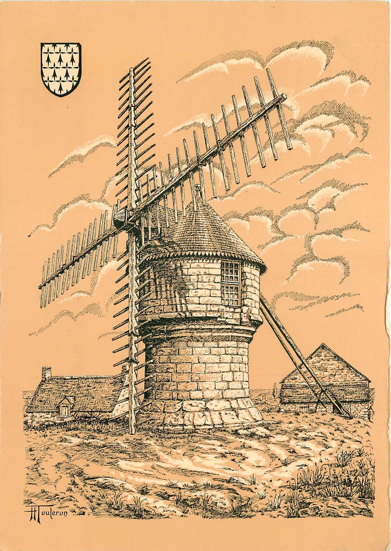 CPM Moulin de Cremeur dit Moulin du Diable (Loire Atlantique)