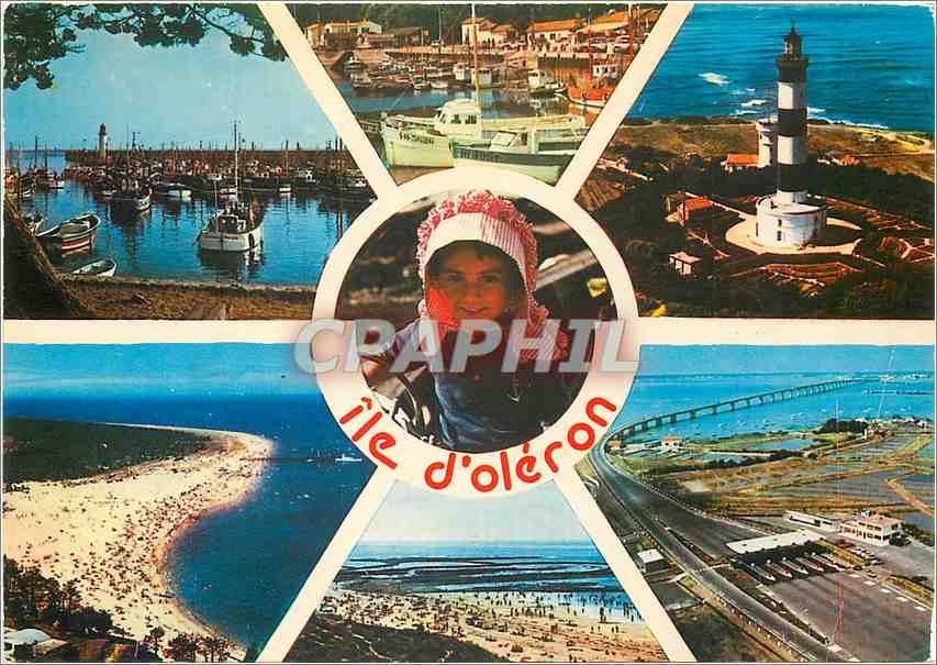 CPM Ile d'Oleron (Ch Mme) La cotiniere Saint Trojan le phare de Chassiron Boyardville