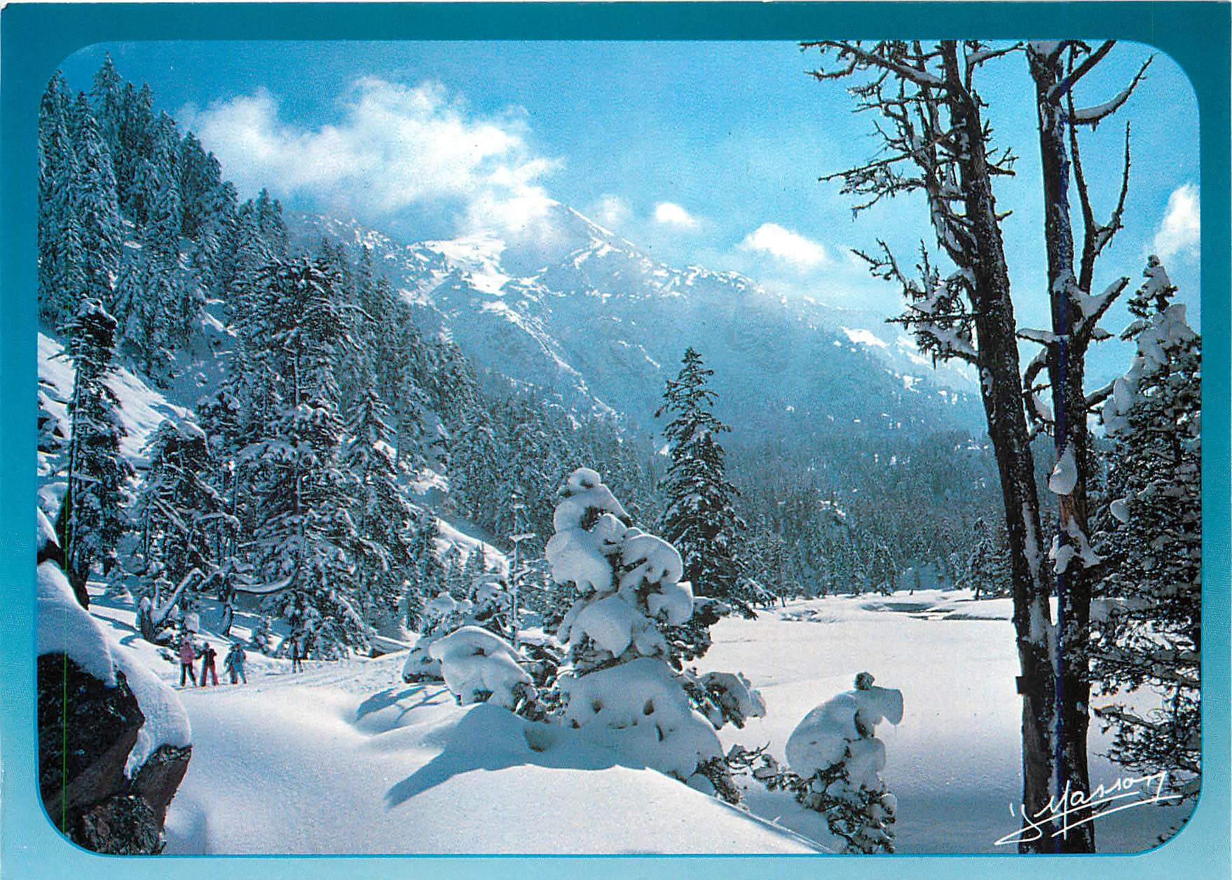 Cayarn - Féérie de l'hiver : promenade dans la neige poudreuse — Éditions J. Masson - Cauterets