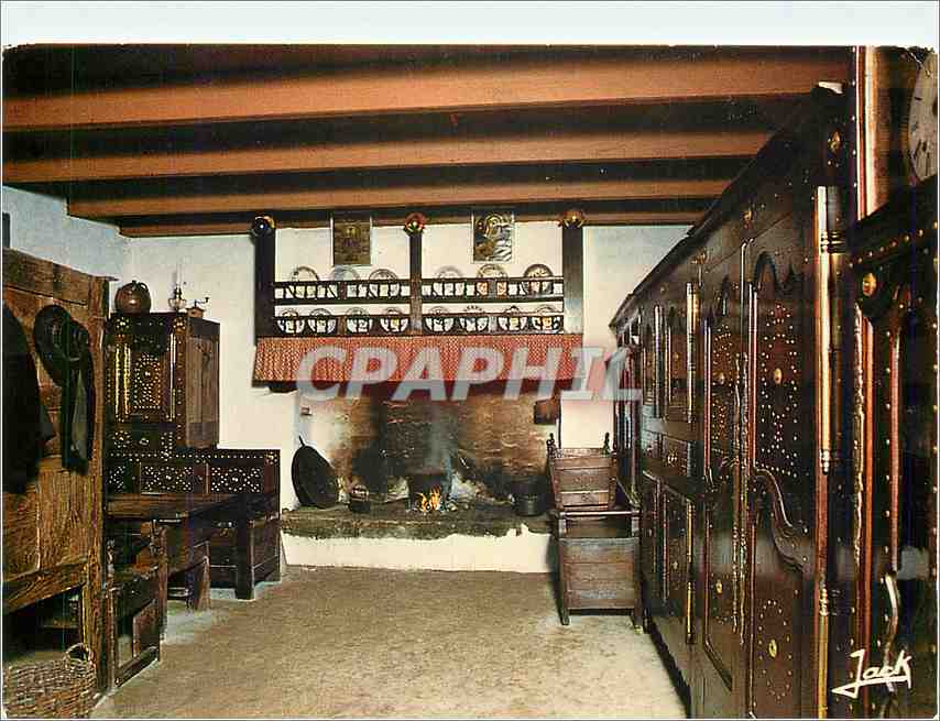 CPM Couleurs de Bretagne Interieur breton du Pays Bigouden