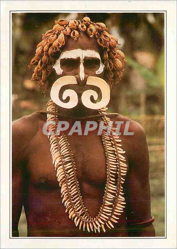 CPM Papua New Guinea Nouvelle Guinee Guerrier Asmat