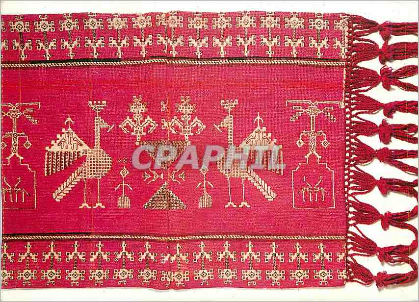 CPM Embroidery from Azemmour Morocco The bird motif is considered specific to Jews
