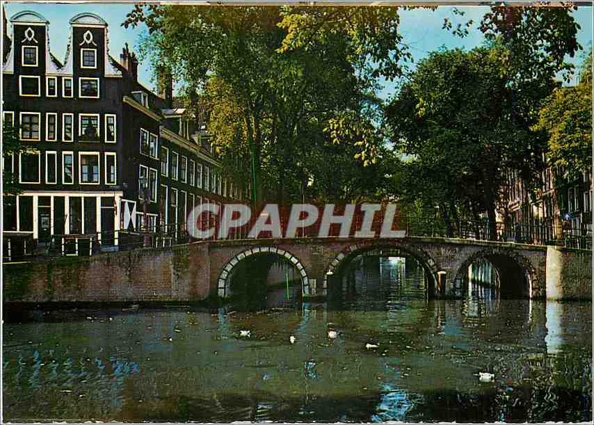 CPM Holland Pont sur le Leidsegracht