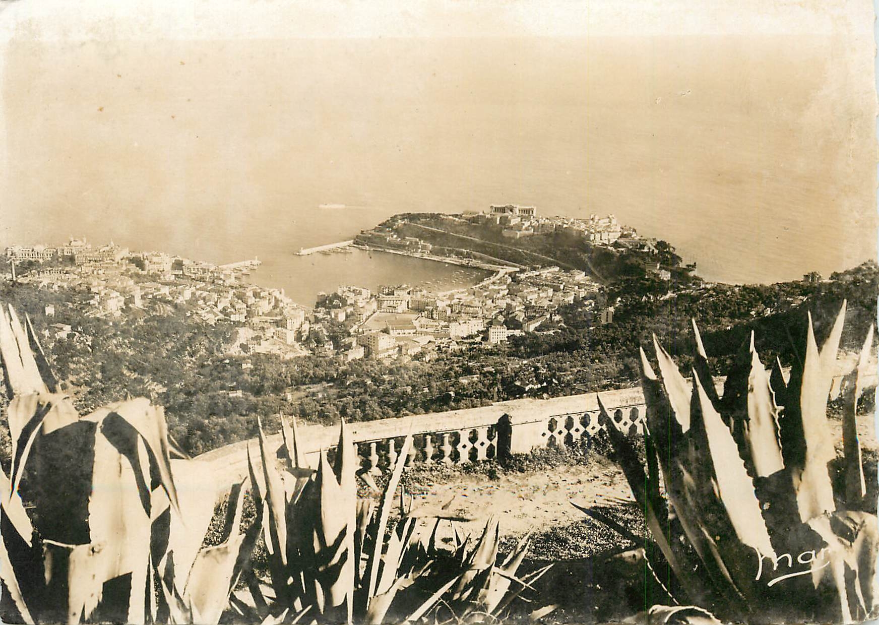 CPM La Principaute de Monaco Monaco et Monte Carlo vus de la Turbie