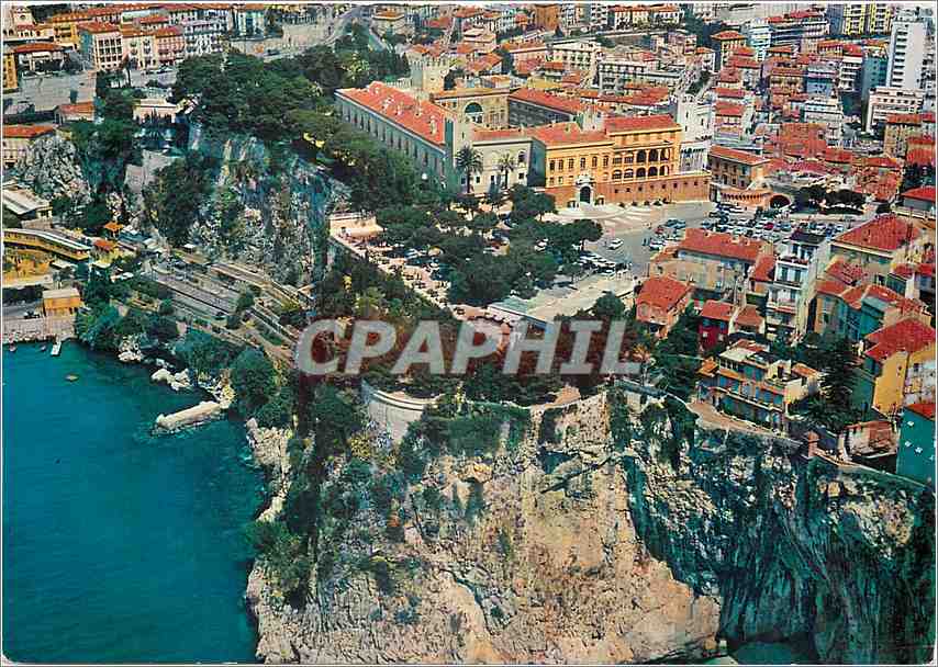CPM Principaute de Monaco Le Rocher et la Place du Palais