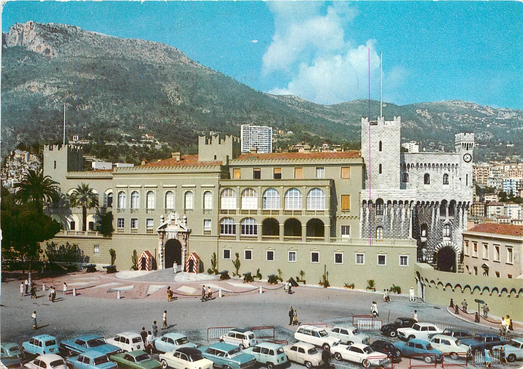 CPM Principaite de Monaco La Place du Palais et le Palais Princier