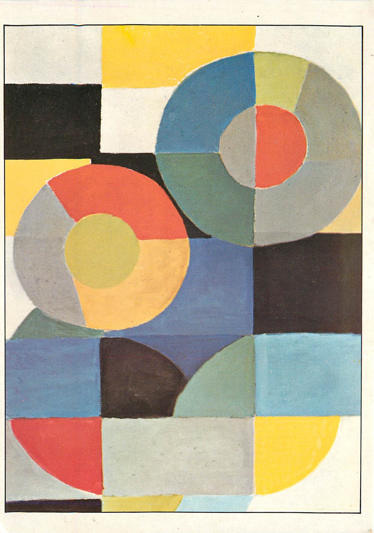 CPM Delaunay Terk Composition