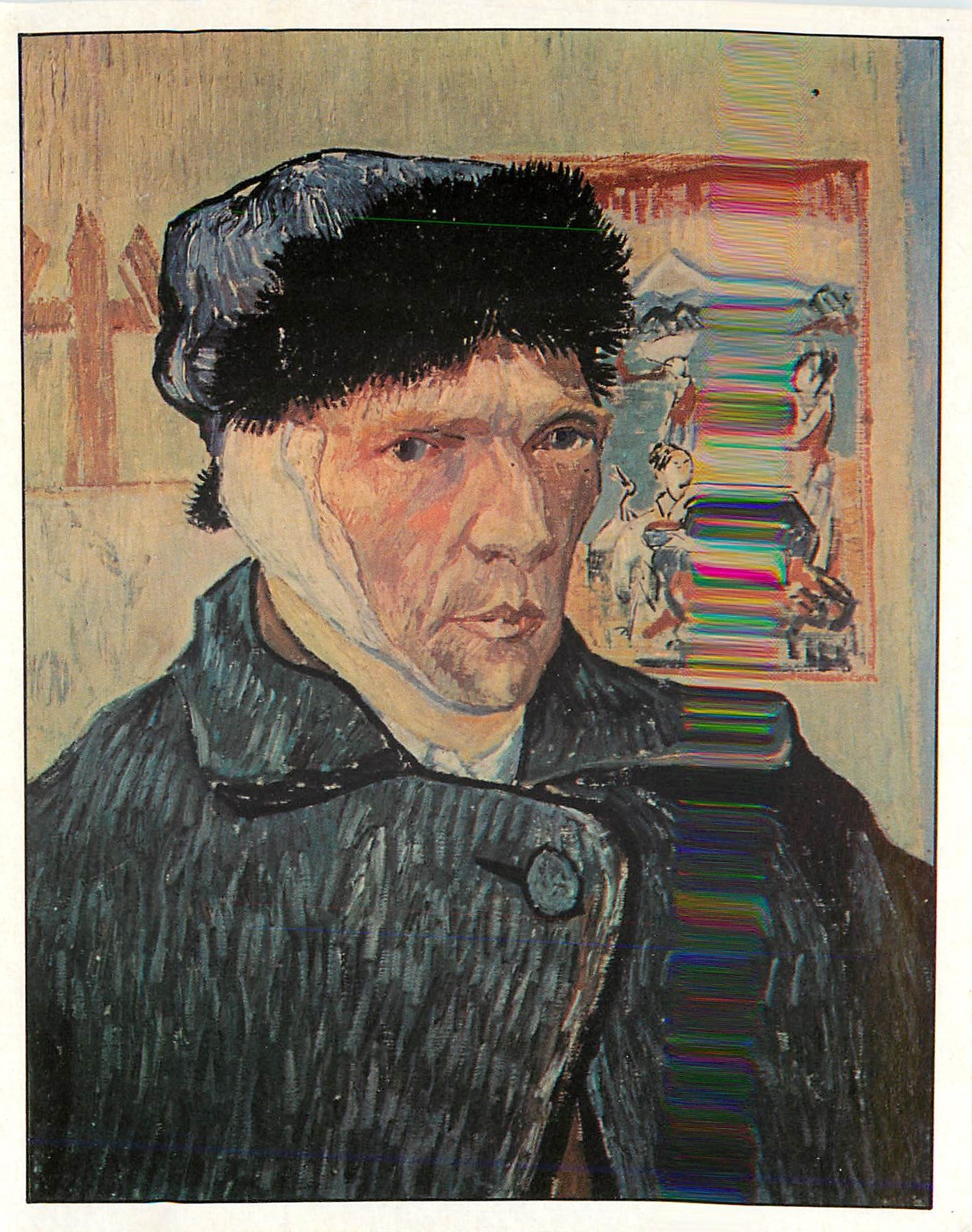 CPM Van Gogh Vincent Willem Autopotrait a l'oreille coupee