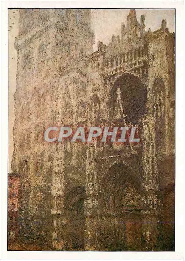 CPM Monet Claude La Cathedrale de Rouen
