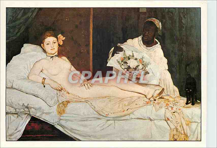 CPM Manet Edouard Olympia