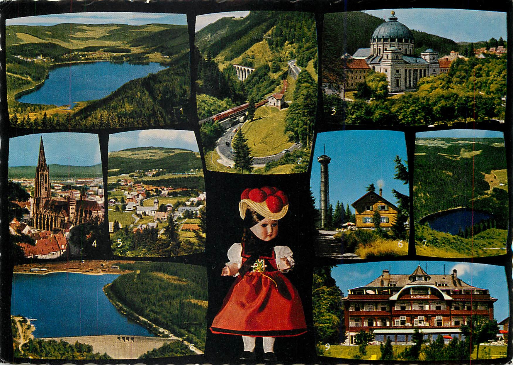 CPM Grusse vam Sudschwarzwalt Titisee Ravennabrucke St Blasien