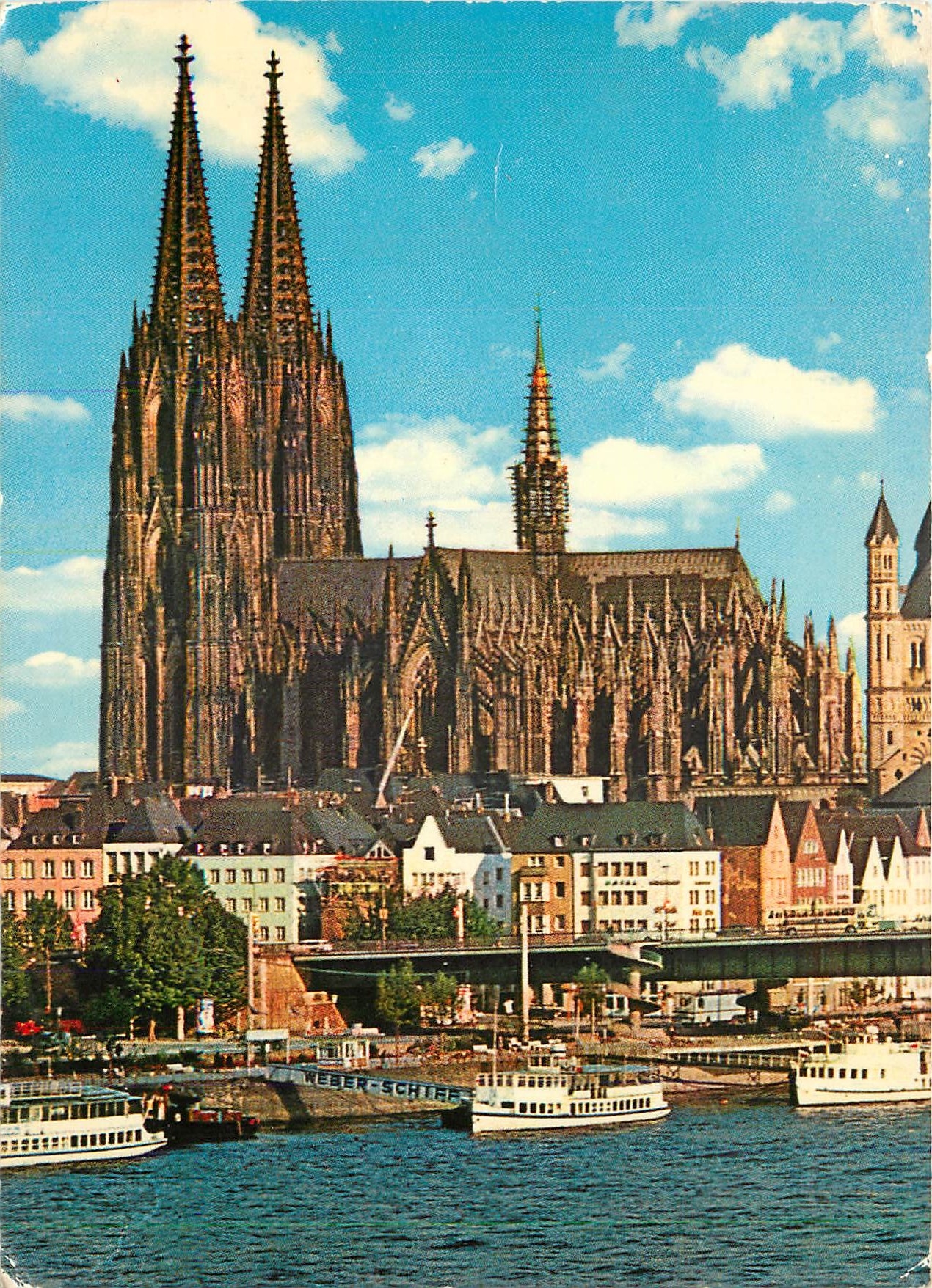 CPM Koln am Rhein Dom und Rheinufer