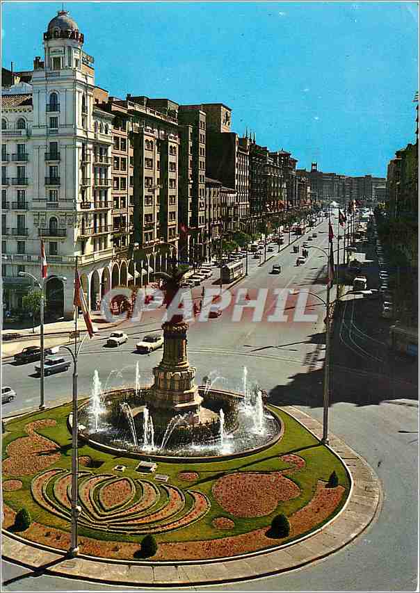 CPM Zaragola Promenade de la independencia