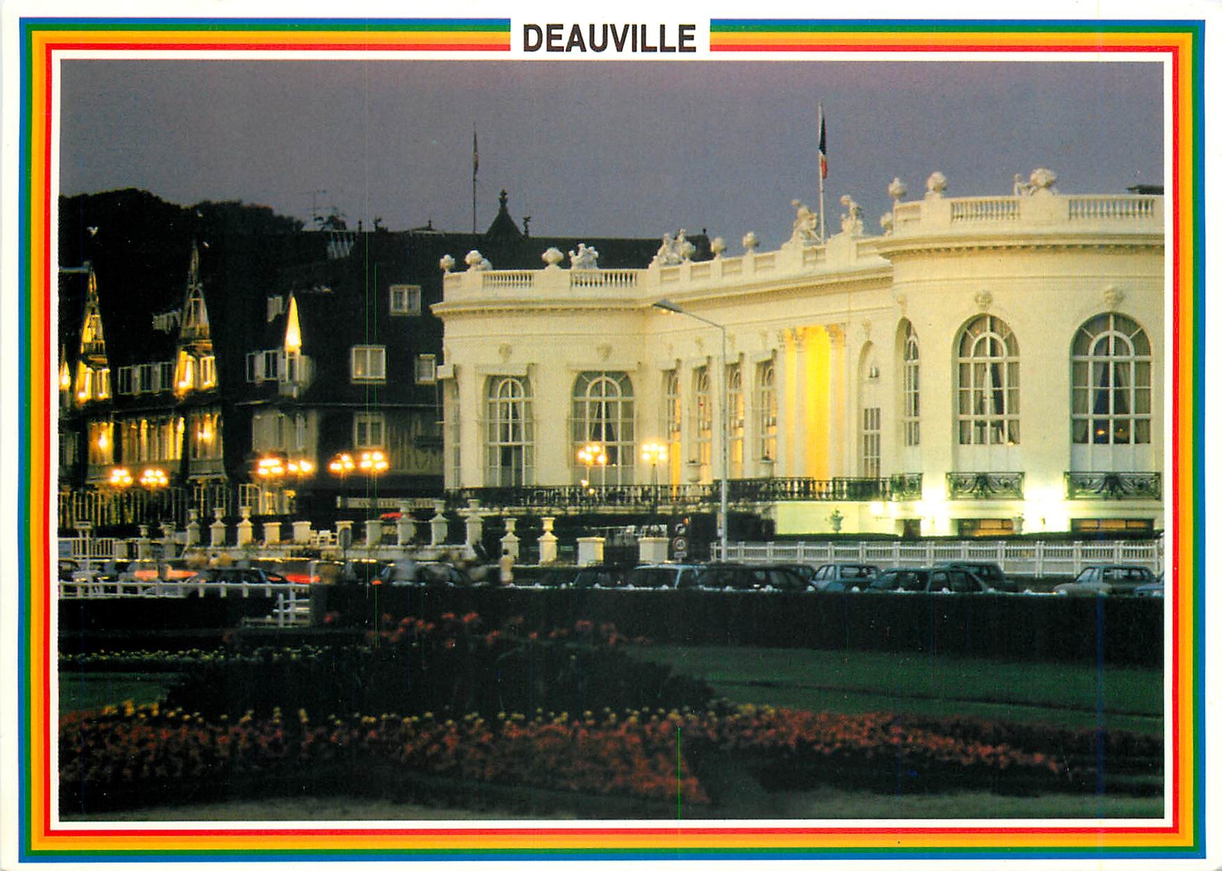 Deauville — Le Casino illuminé — Images de France, Côte Fleurie