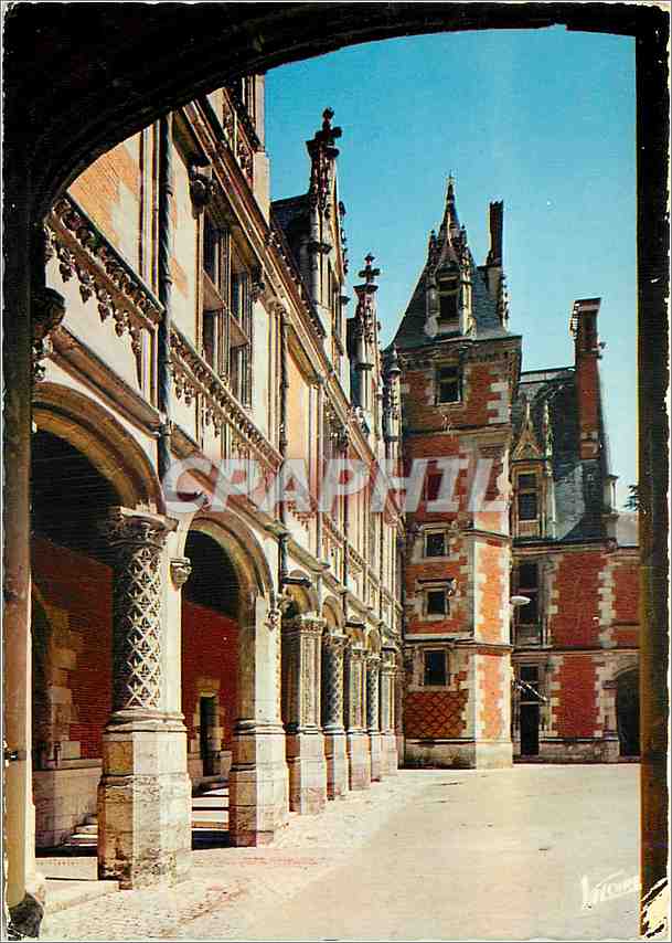CPM Les Merveilles du Val de Loire Blois (Loir et cher) La galerie de l'aile Louis XII (1498 1503)