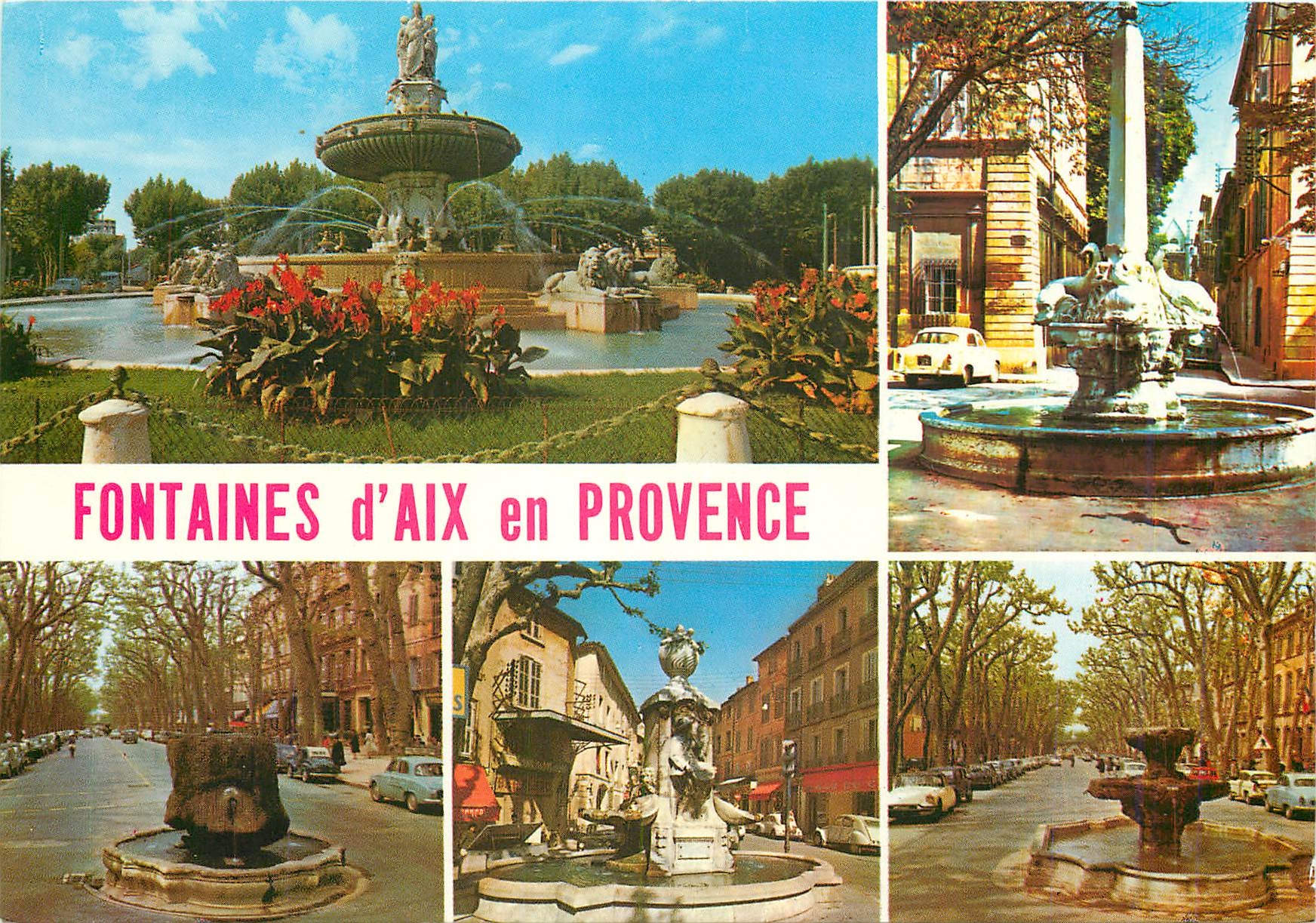 CPM La Cite du Roy Rene Aix en Provence Souvenir