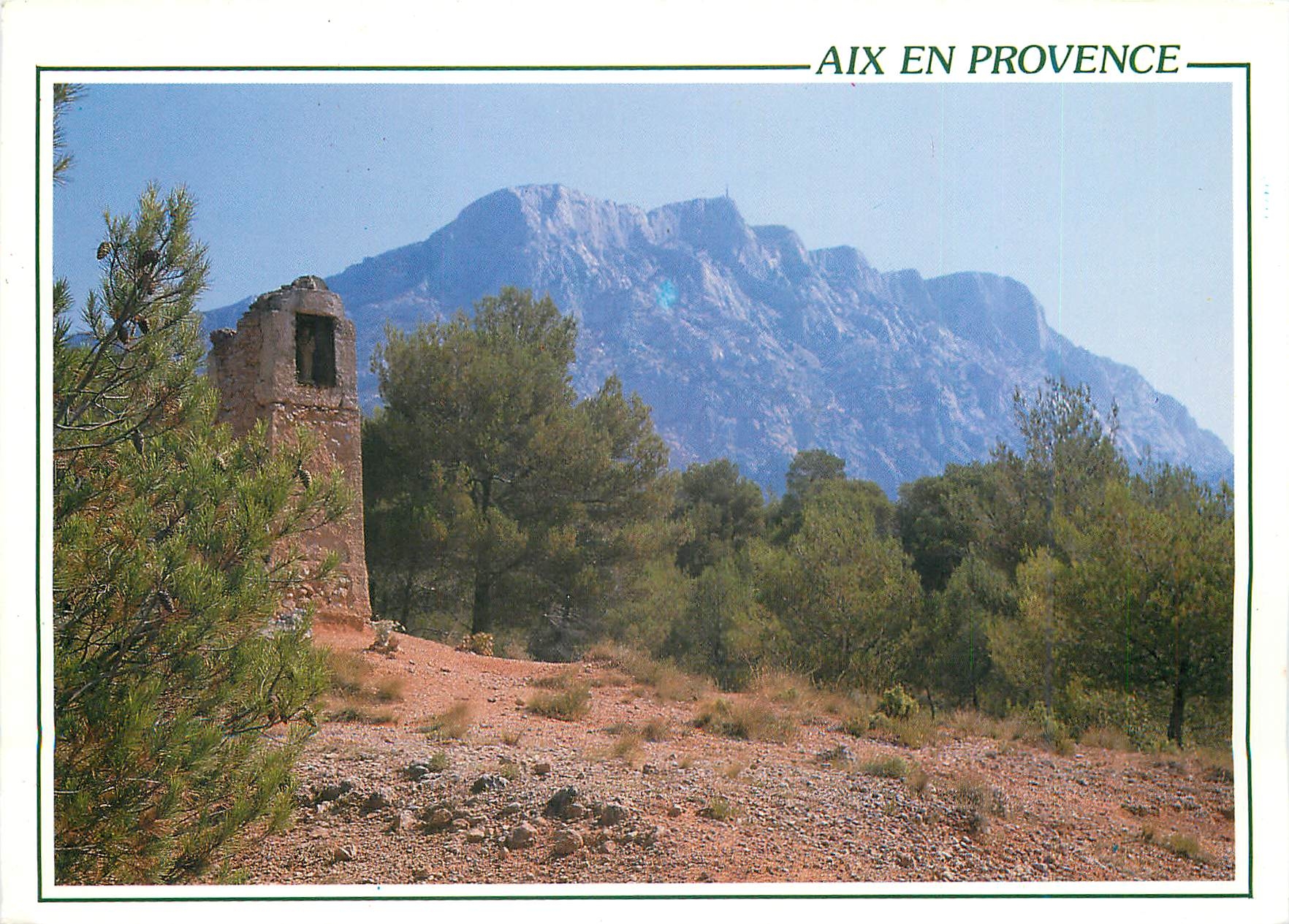 CPM Aix en Provence (B du R) Campagne Aixoise (La Montagne Sainte Victoire)