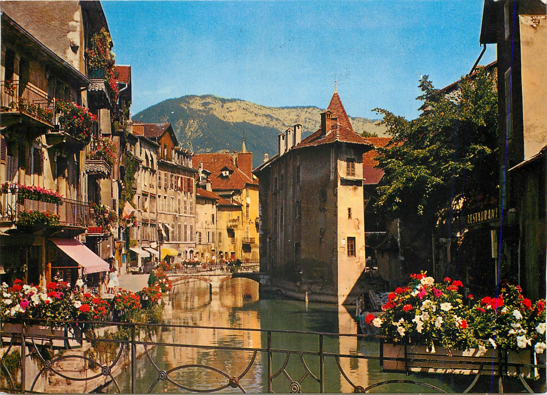 Annecy (Haute-Savoie) — Le Thiou et les vieux quartiers — Combiet Imprimeur Mécon