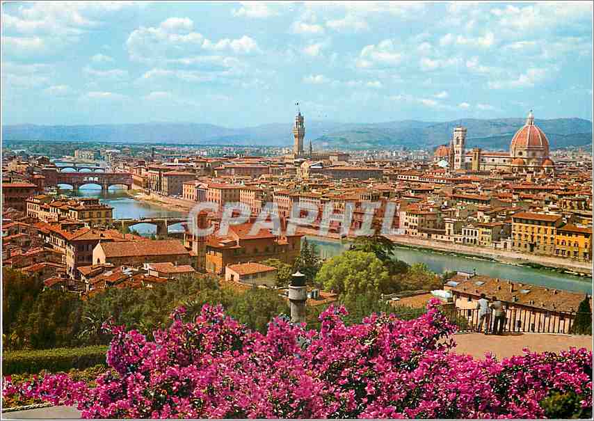 CPM Firenze Ville enchanteresse Panorama