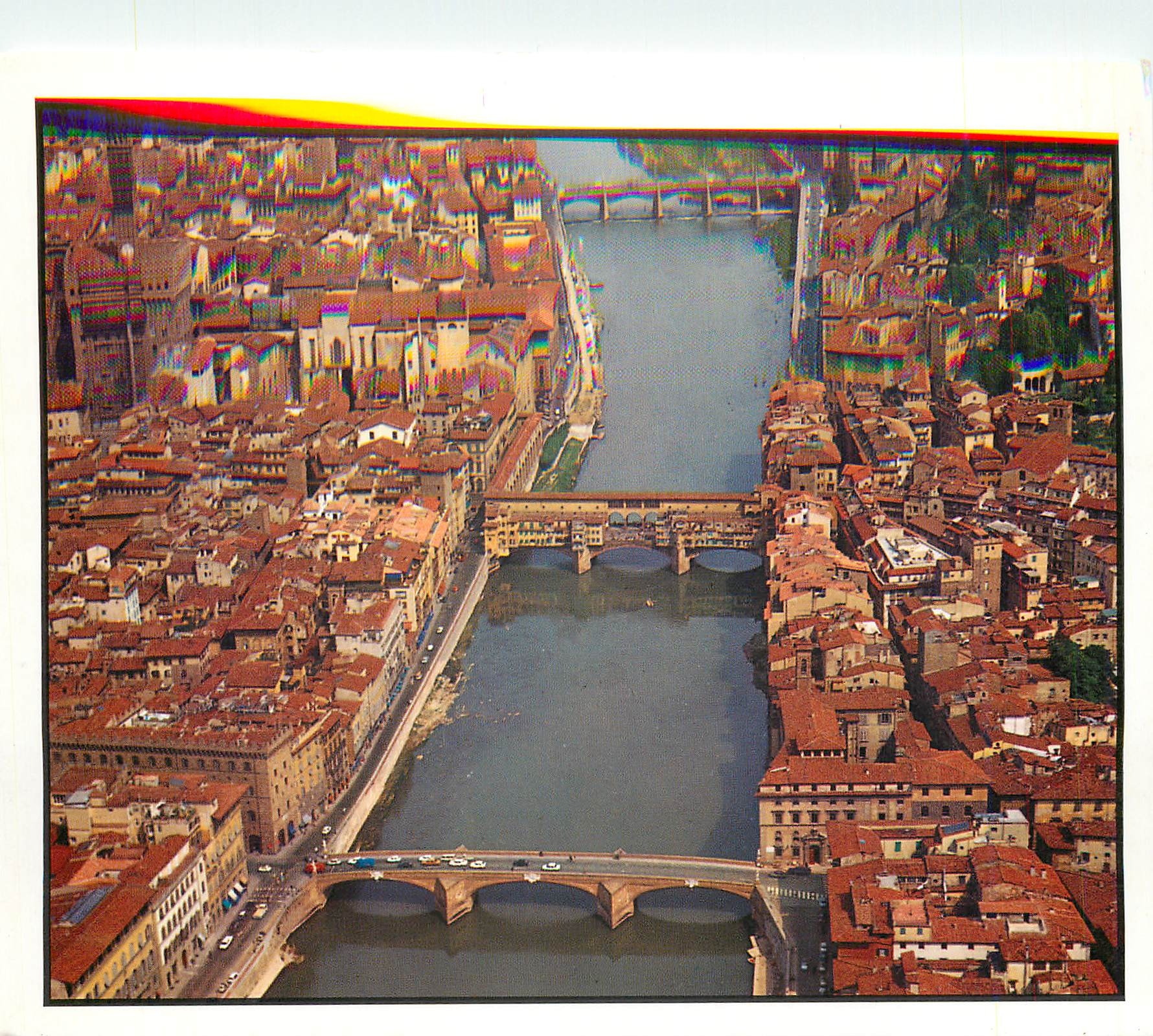 CPM Firenze Vue aerienne de l'Ama et les Ports