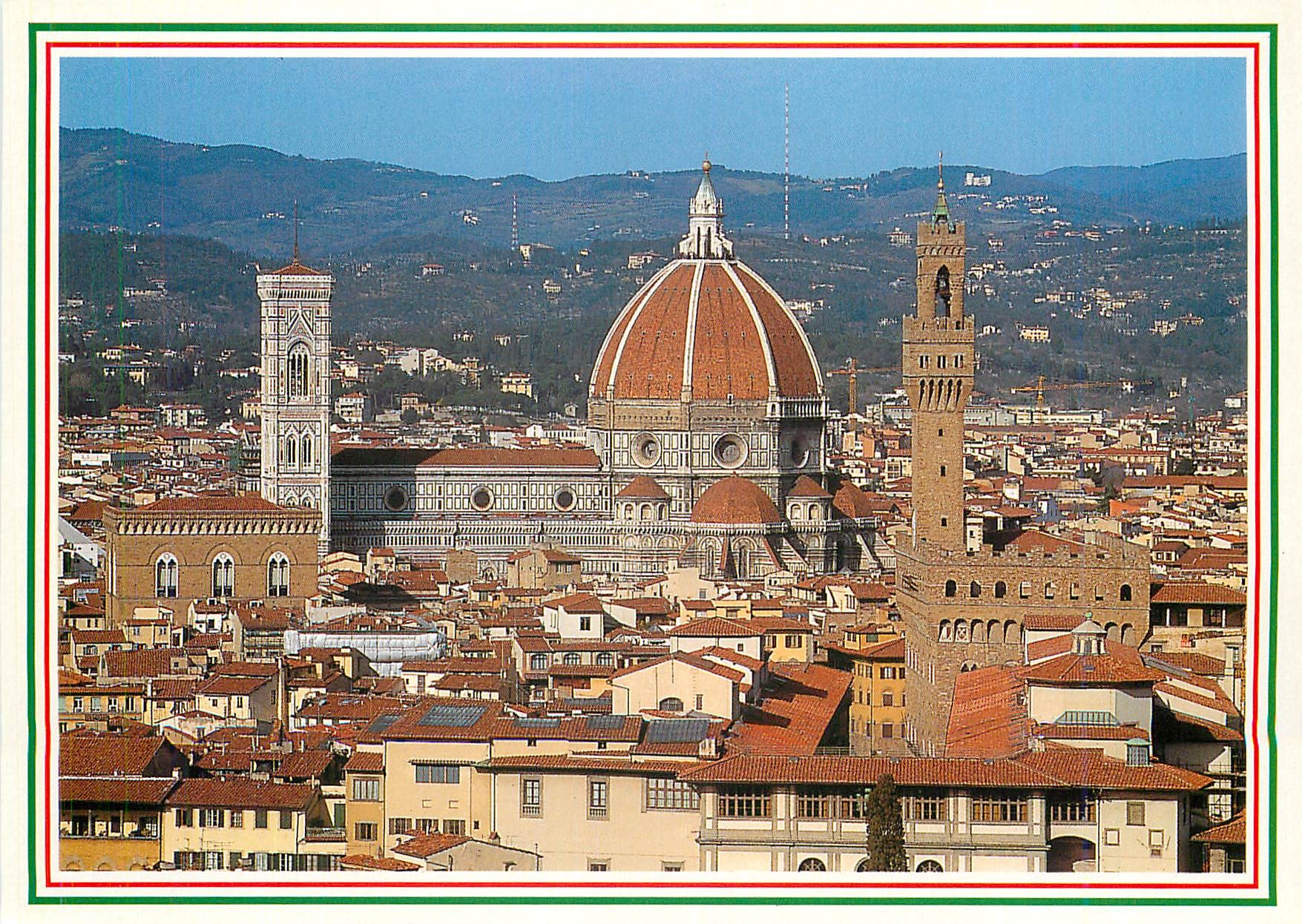 CPM Firenze La Cathedrale di Santa Maria del Fiore e Palazzo Vecchio