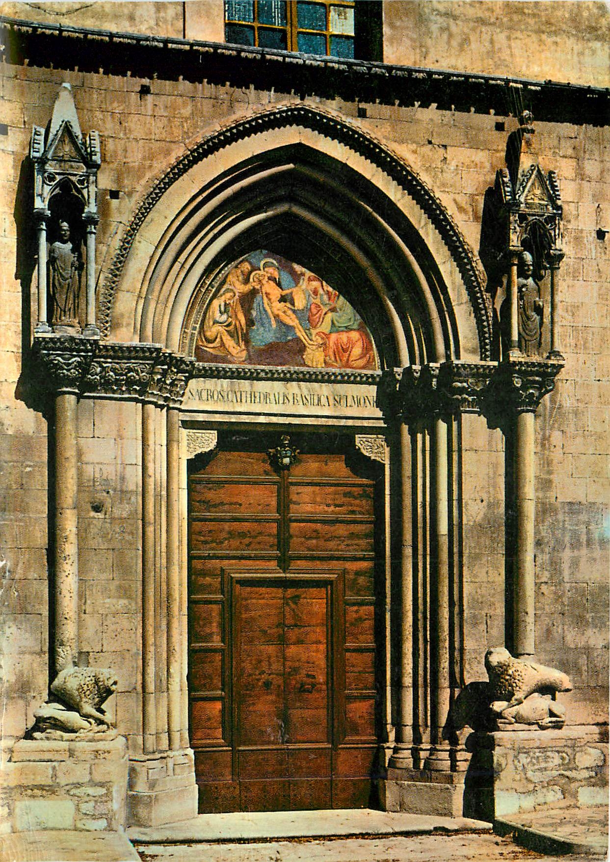 CPM Sulmona Poratil de l'Eglise de S Pamphile Cathedrale