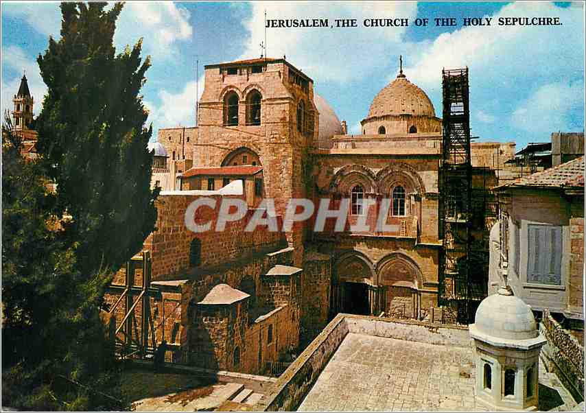 CPM Jerusalem L'Eglise du Saint Sepulchre