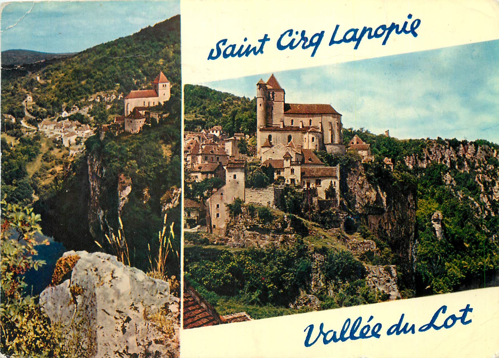 Saint-Cirq-Lapopie — Vallée du Lot — éditeur IRIS