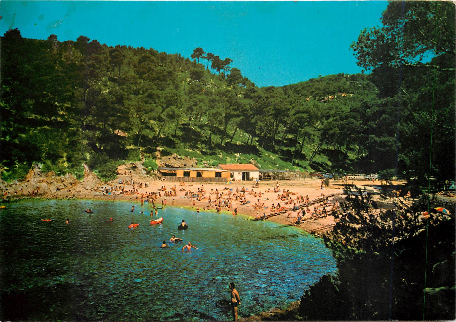 CPM Saint Cyr les Lecques La Calanque du Port d'Aion