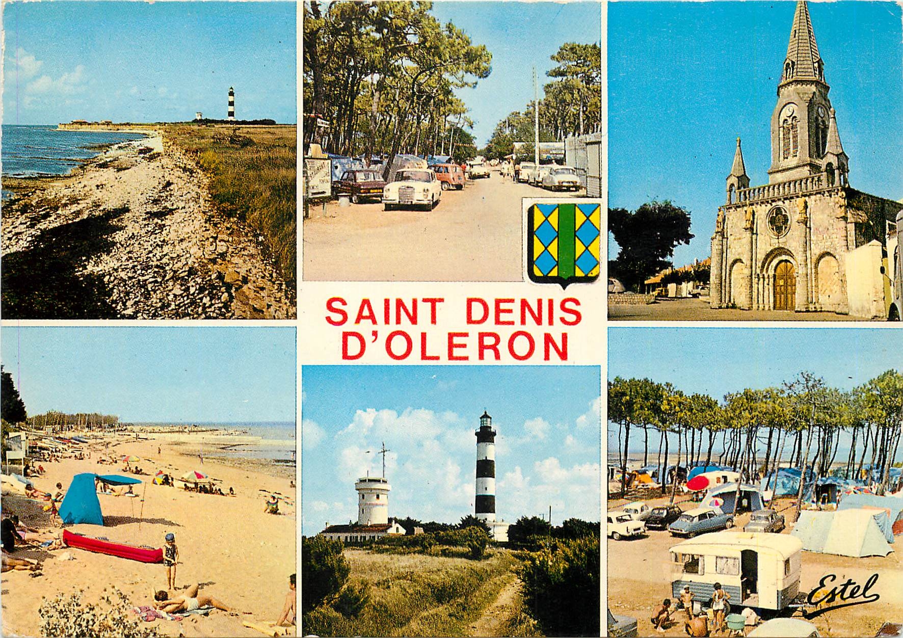 CPM La Cote Atalntique Ile d'Oleron Saint Denis d'Oleron (Chte Mme)