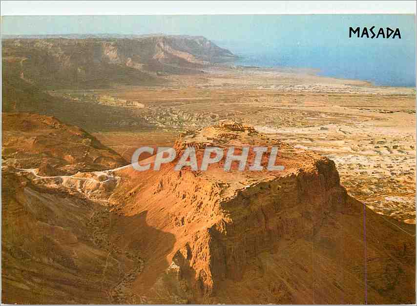 CPM Massade Vue vers la mer Morte