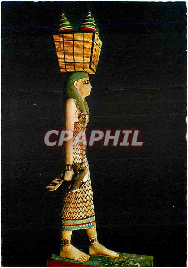 CPM La Musee Egyptien Cairo Modelle d'une servante (Moyen empire 2000 av J Chr)
