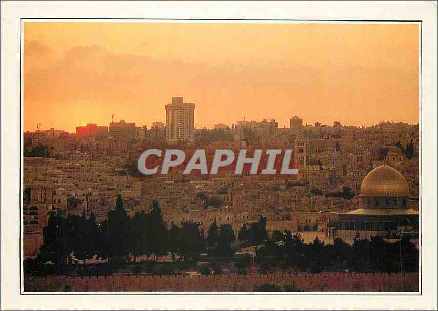 CPM Jerusalem The holly city and the rock domme