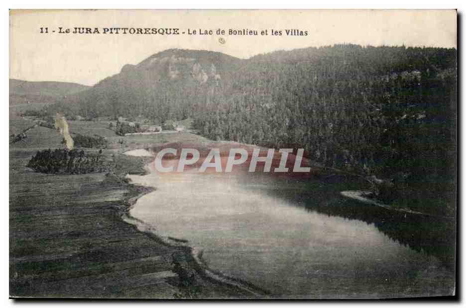 Le Jura pittoresque — Le Lac de Bonlieu et les Villas — n°11