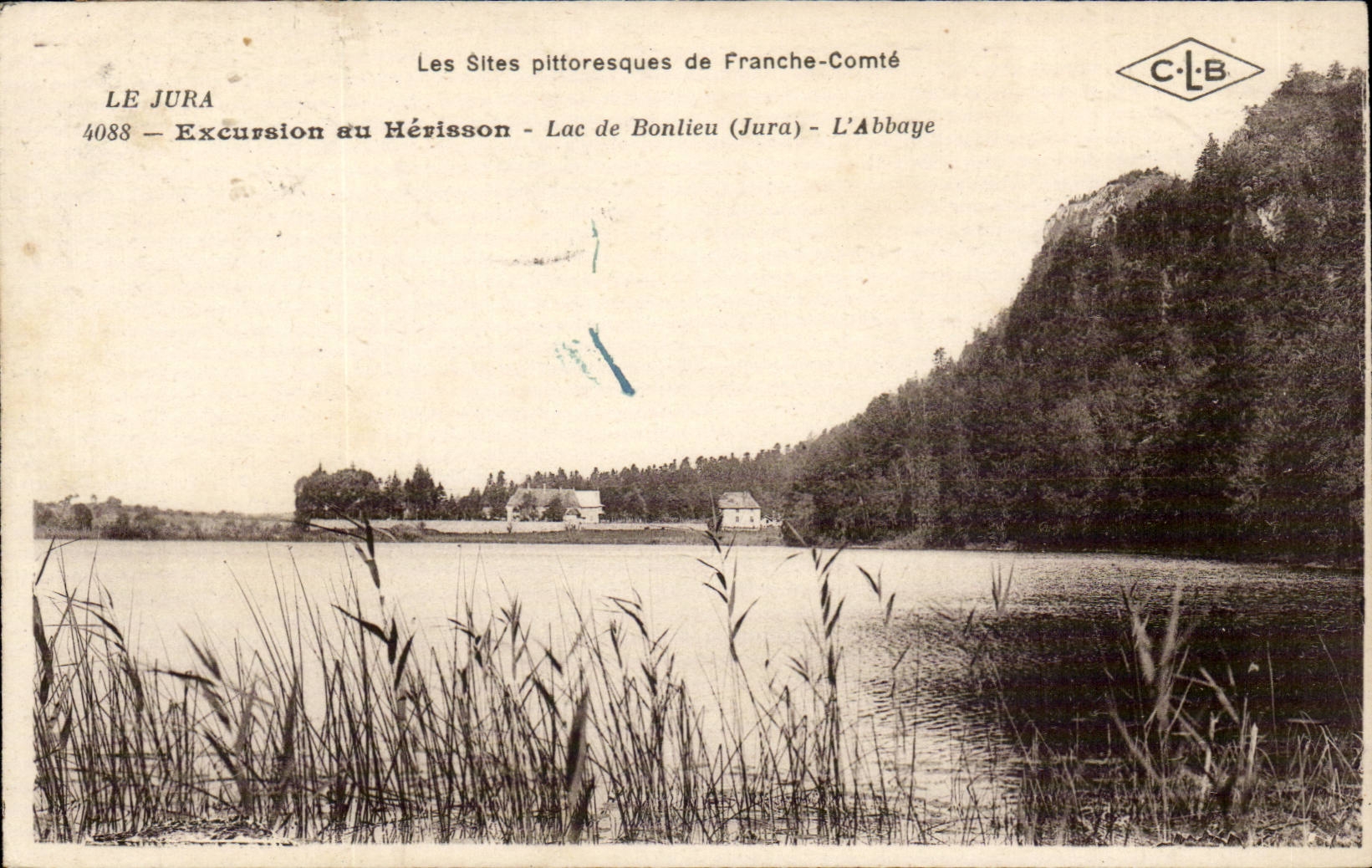 Jura-Touriste- Bonlieu -Lac de Bonlieu -L'Abbaye -CPA