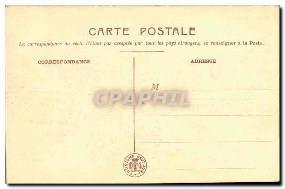 Bords du Lac de Bonlieu — vue forestière avec homme au bord — Cl. P. R. n°23 — Reverso